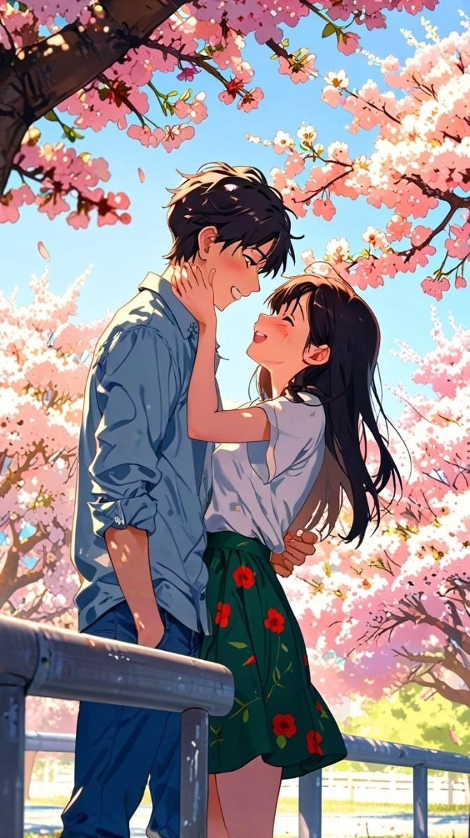 ảnh cặp đôi anime chibi cute