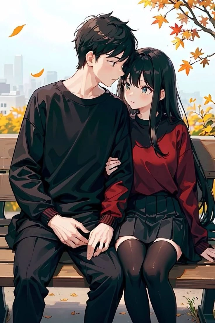 ảnh cặp đôi anime chibi cute