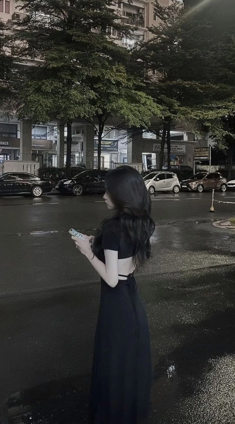 ảnh cô gái quay lưng đẹp