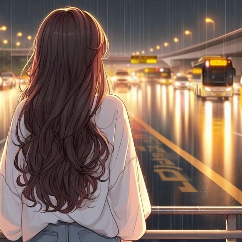 ảnh cô gái quay lưng đẹp