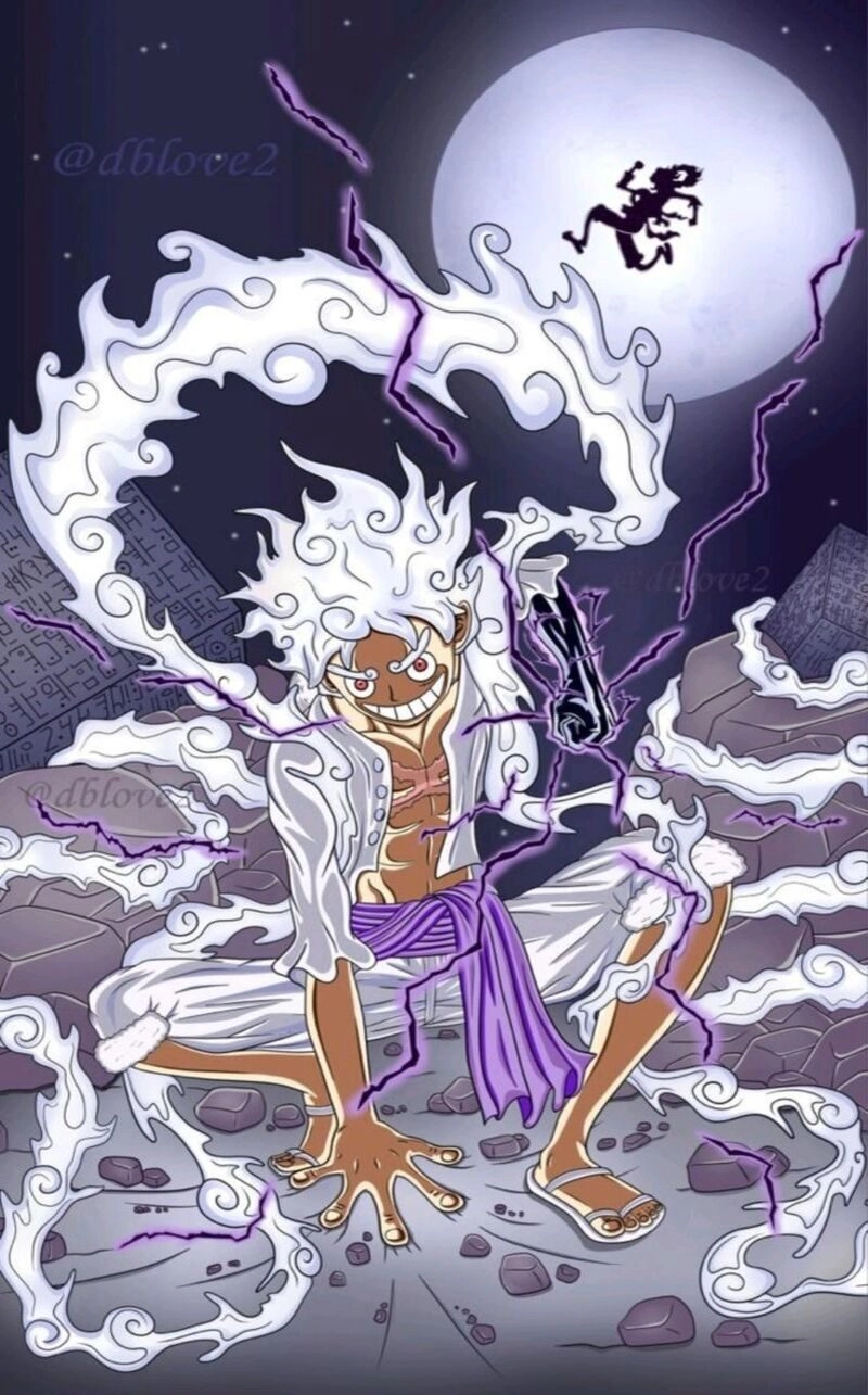 hình ảnh luffy gear 5