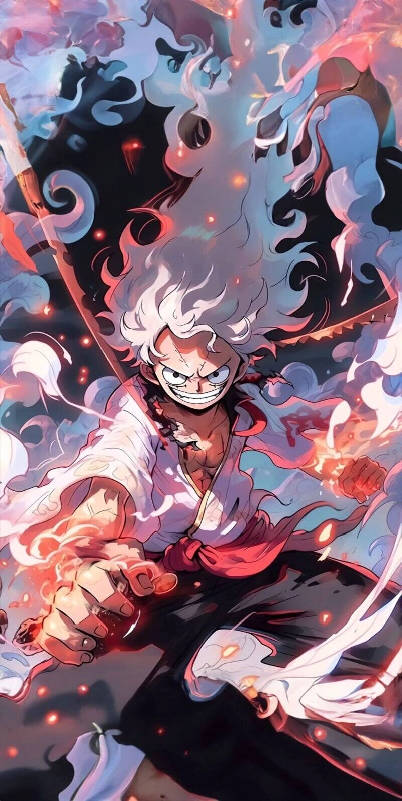 hình ảnh luffy gear 5