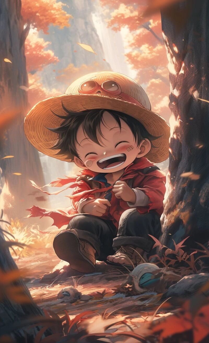 ảnh luffy hồi bé