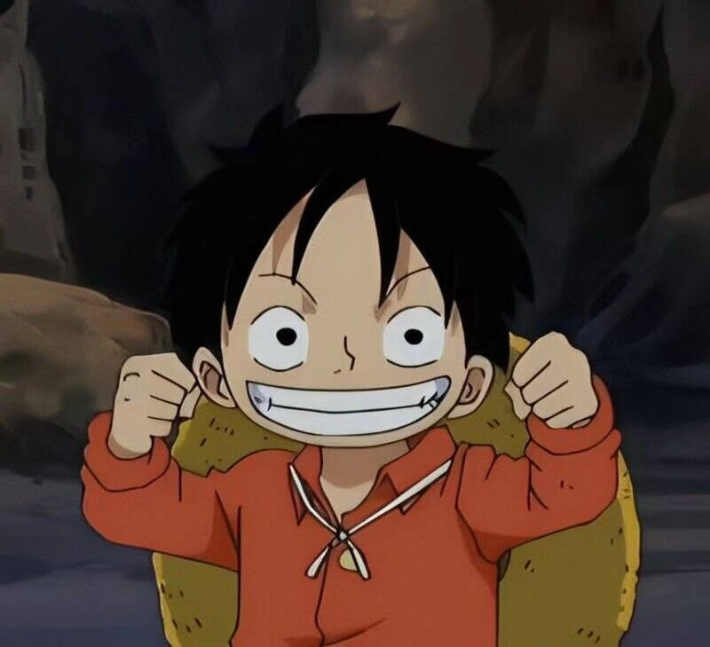 ảnh luffy hồi bé