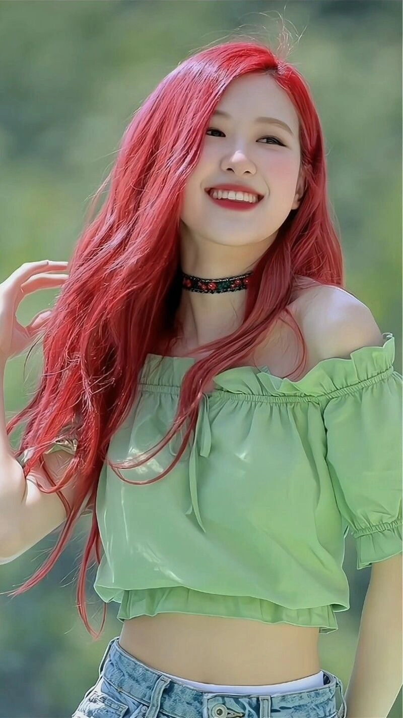 ảnh rose cười