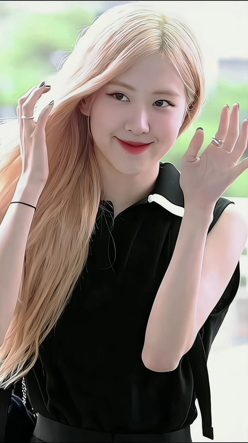 ảnh rose cười