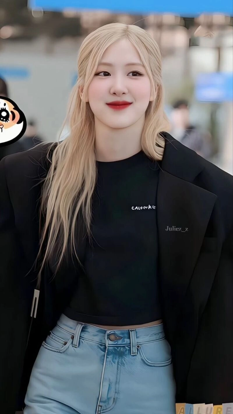 ảnh rose cười