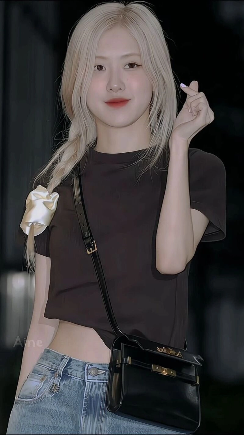 ảnh rose cười