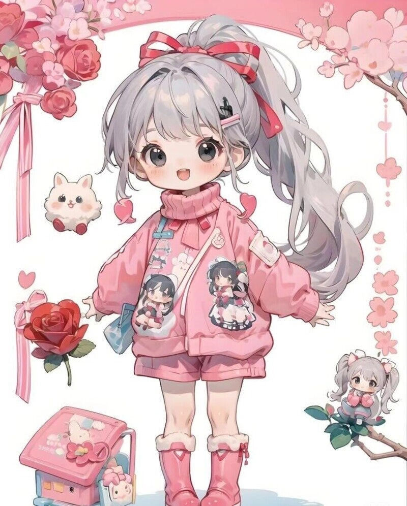hình ảnh chibi nữ cute