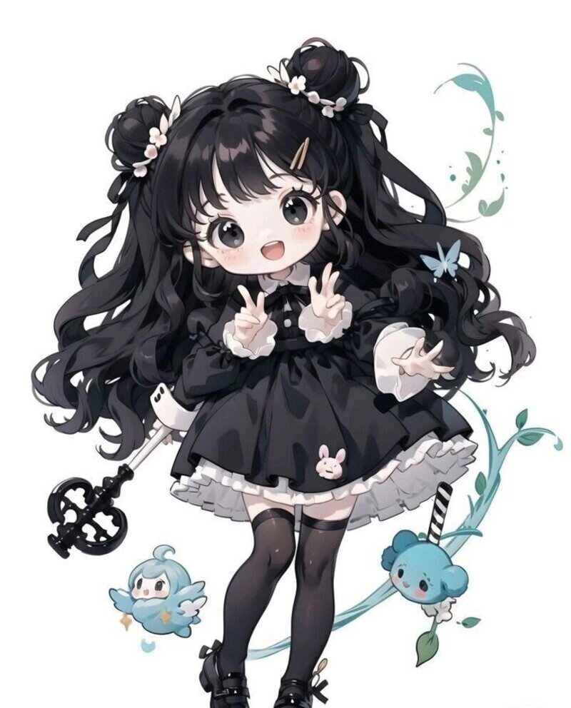 hình ảnh chibi nữ cute