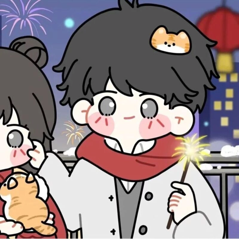 avatar đôi cute ny