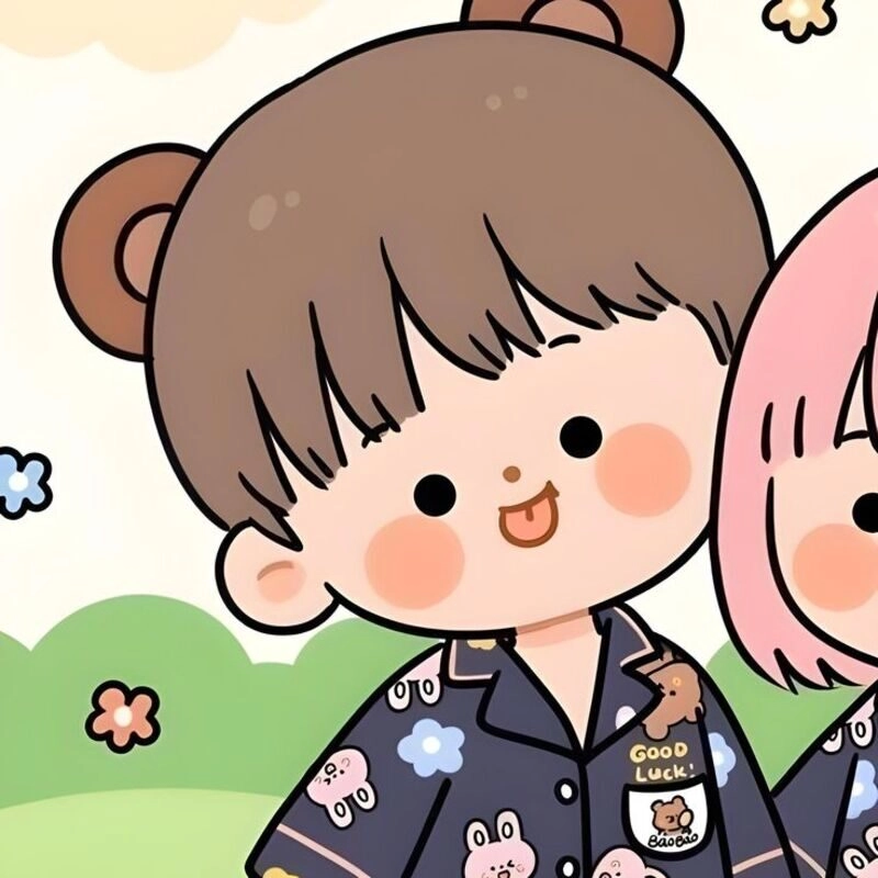 avatar đôi cute ny