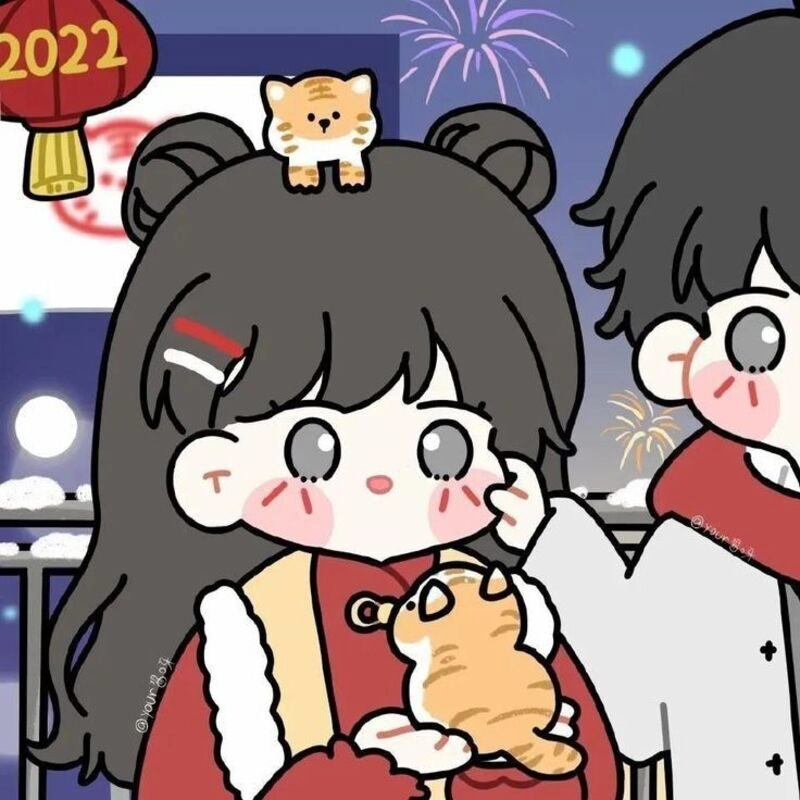 avatar đôi cute ny