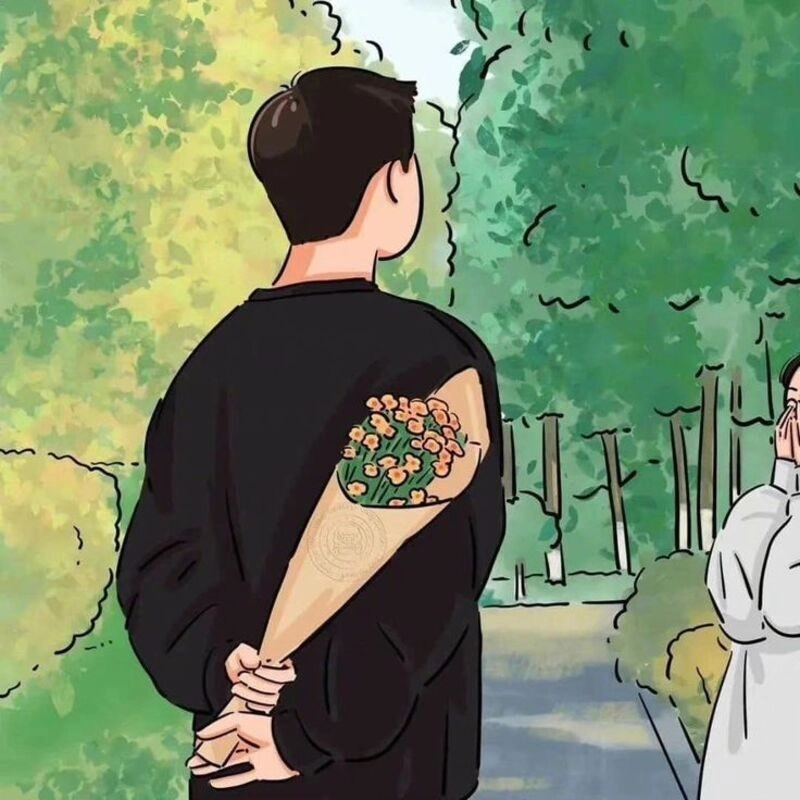 avatar đôi cute ny