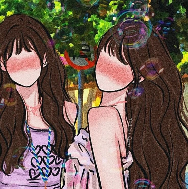 avatar đôi nữ ngầu