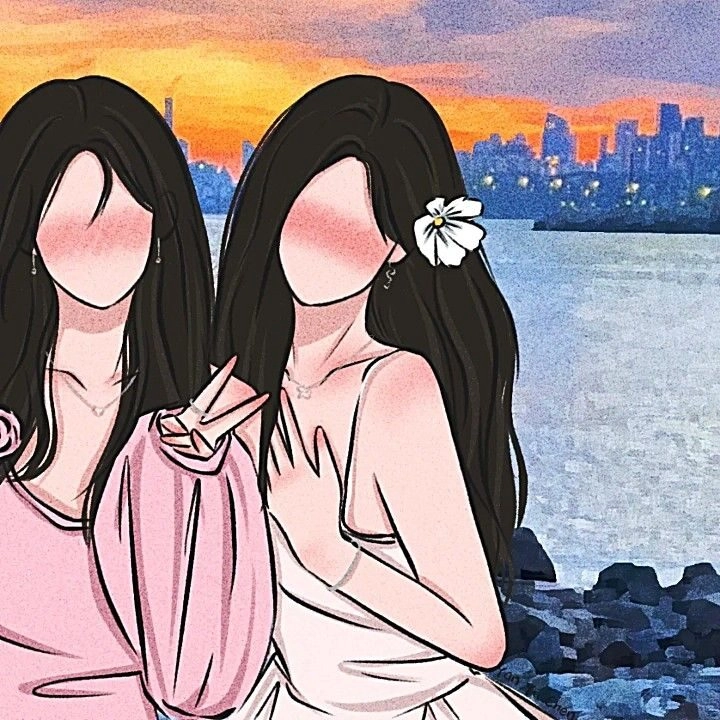 avatar đôi nữ ngầu