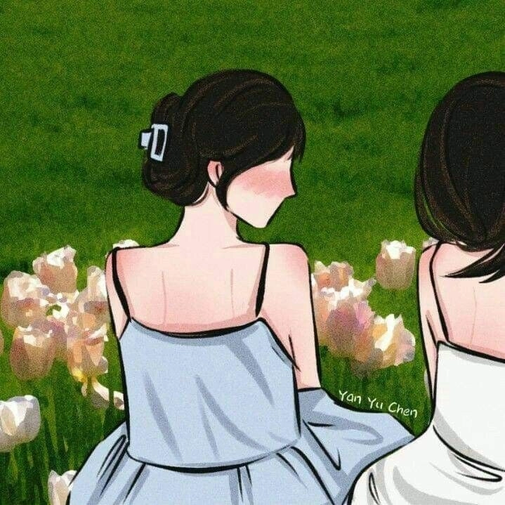 avatar đôi nữ ngầu