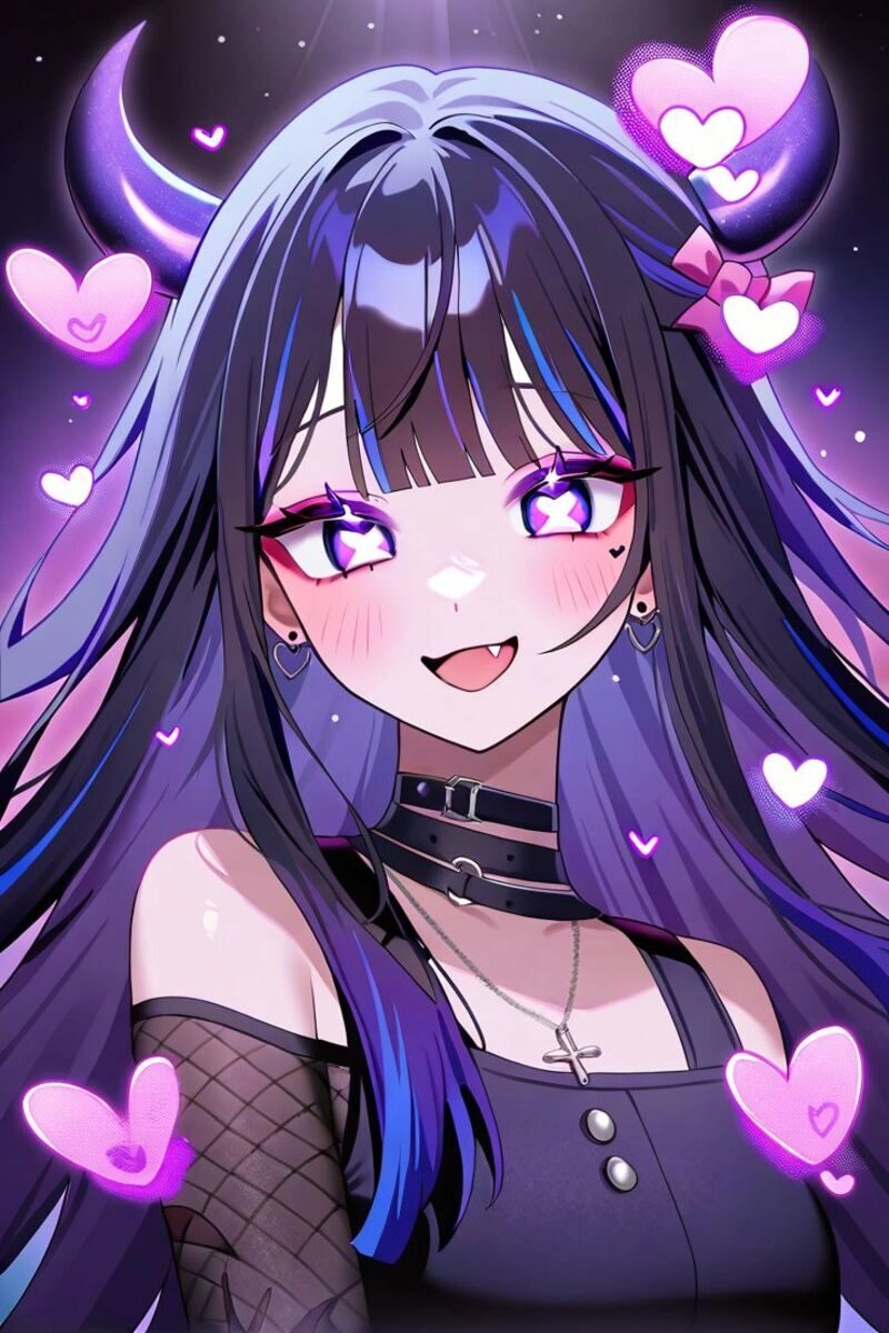 avatar tím cute