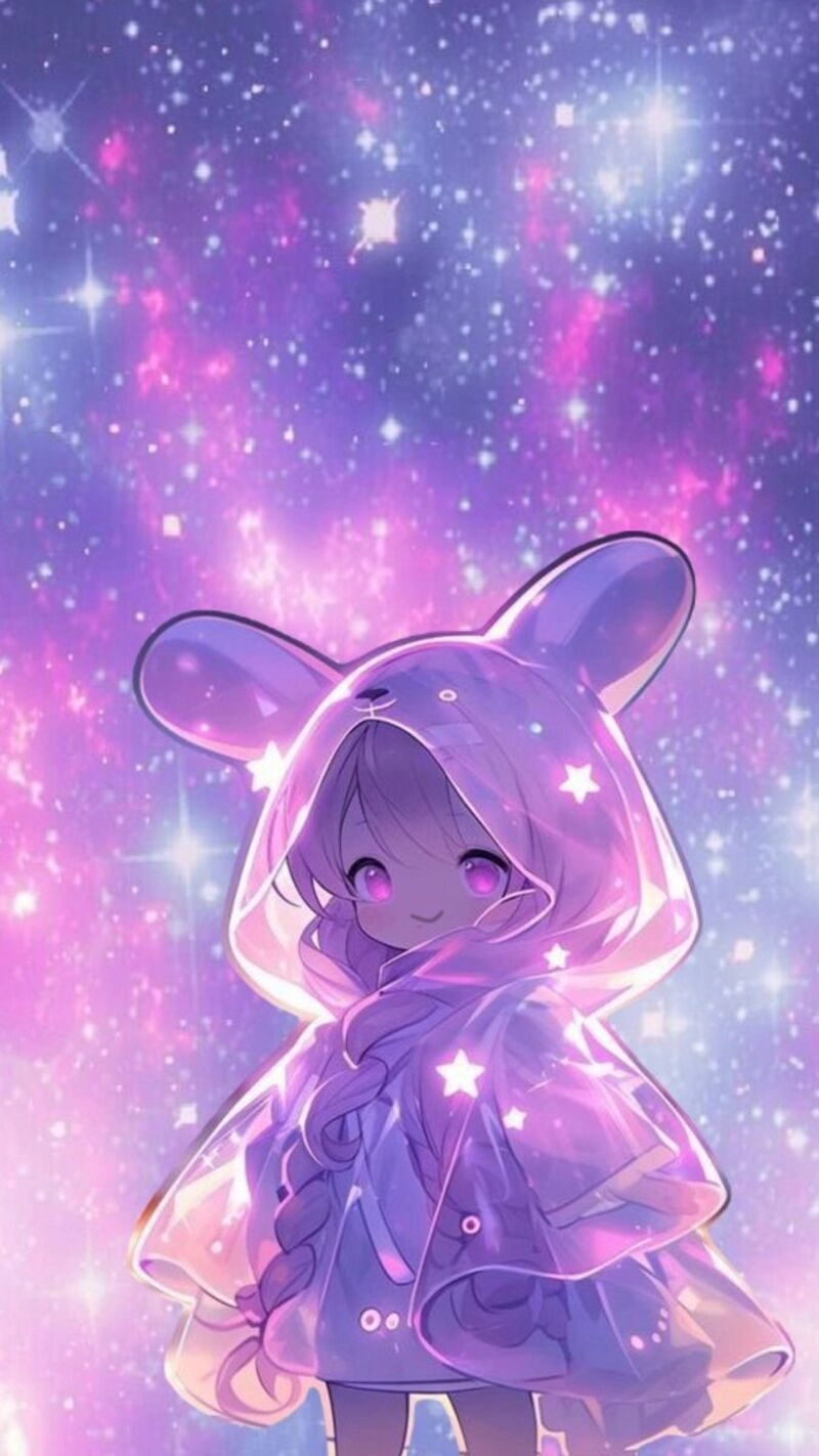 avatar tím cute