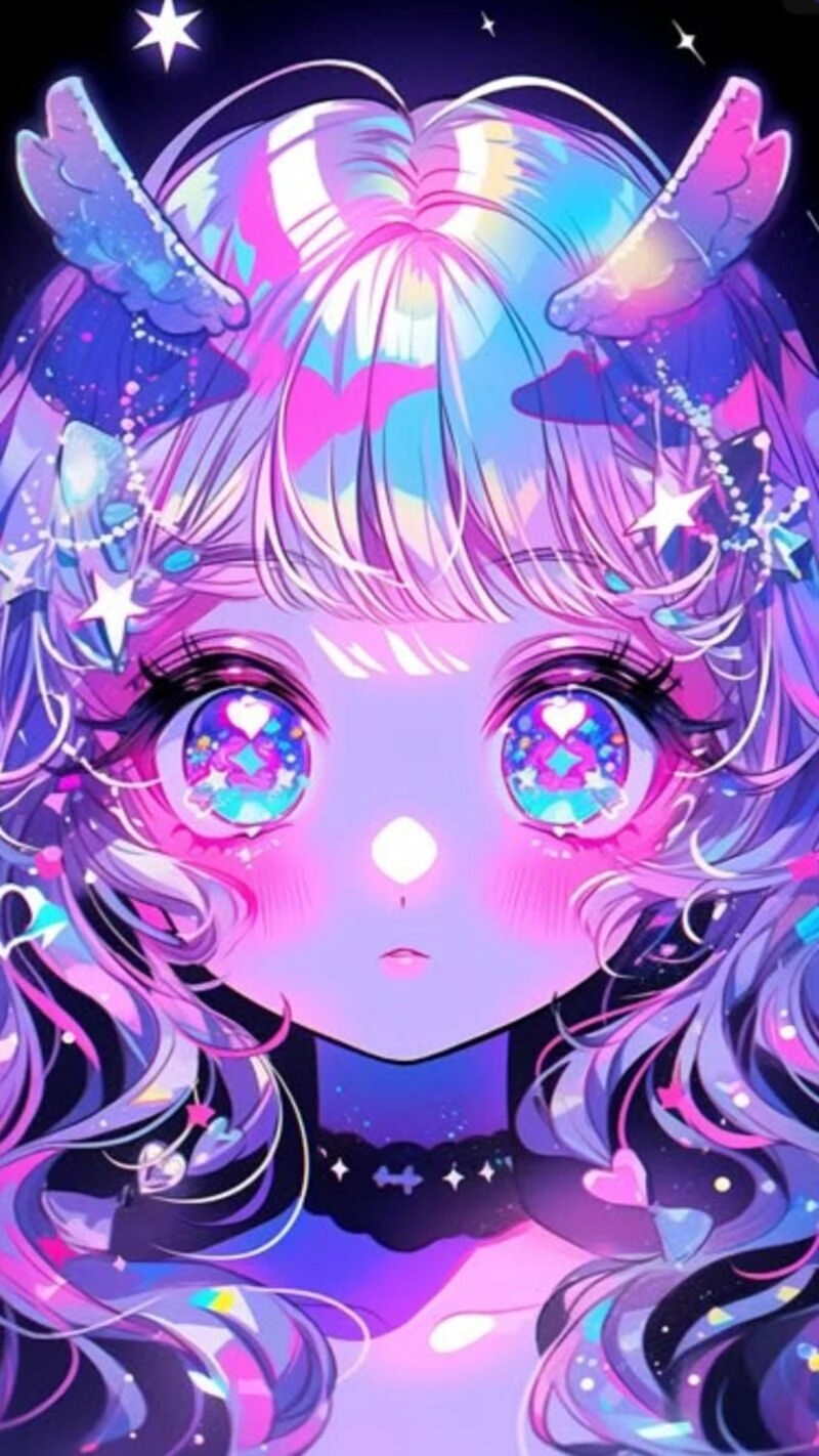 avatar tím cute