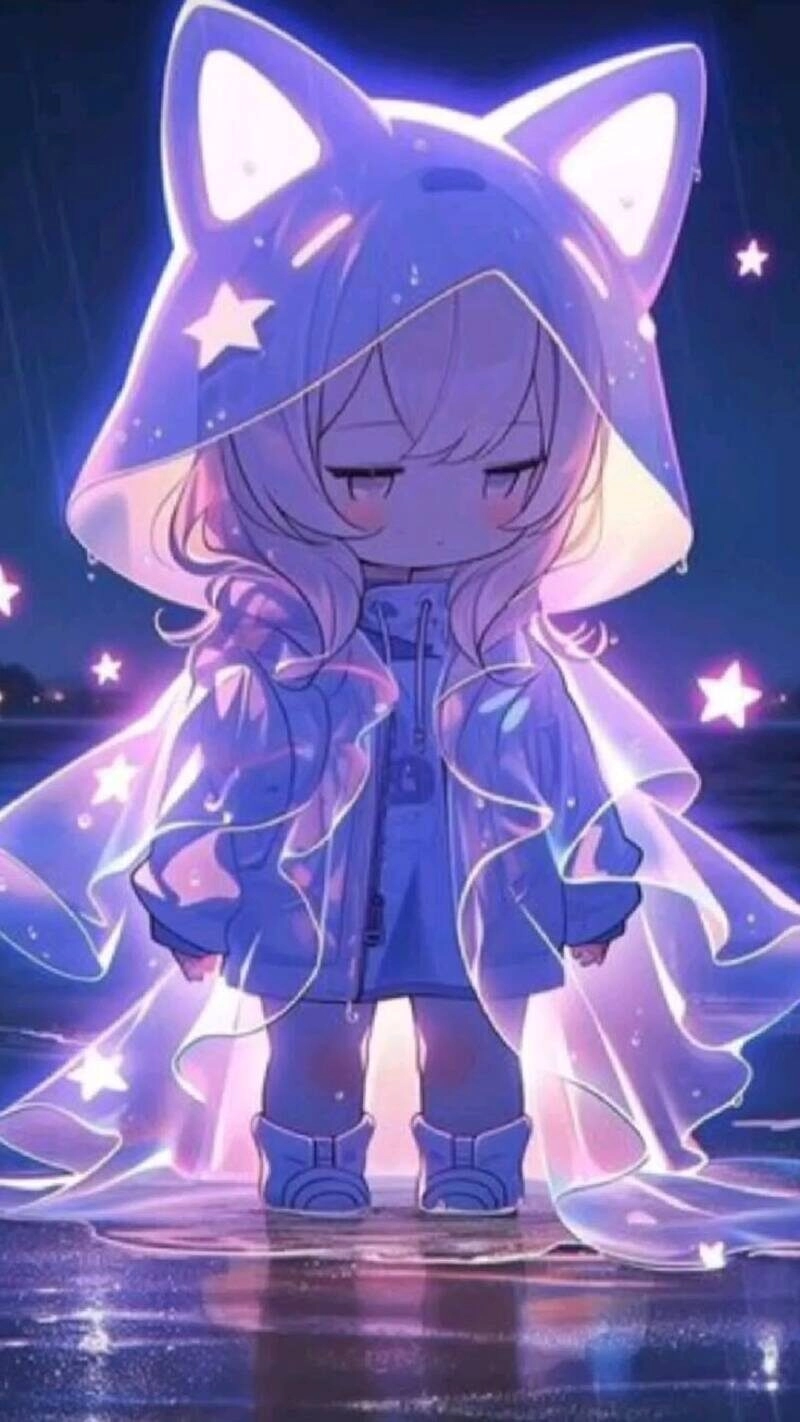 avatar tím cute
