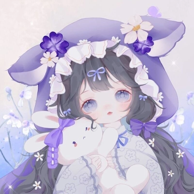 chibi cute girl avatar ảnh anime