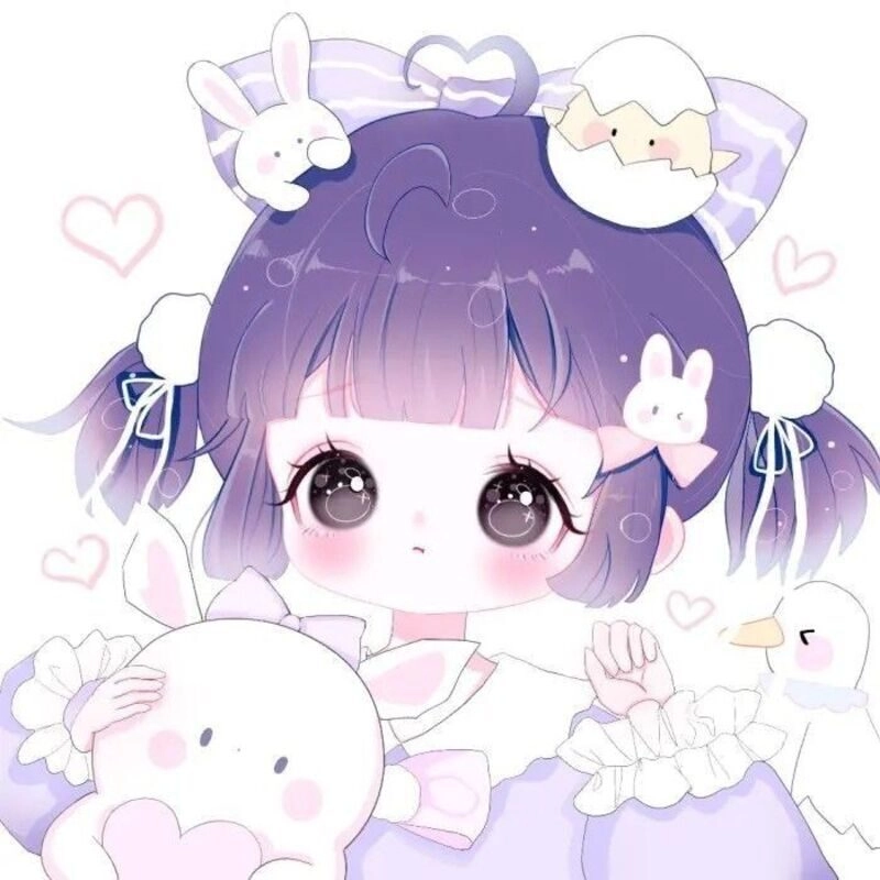 chibi cute girl avatar ảnh anime
