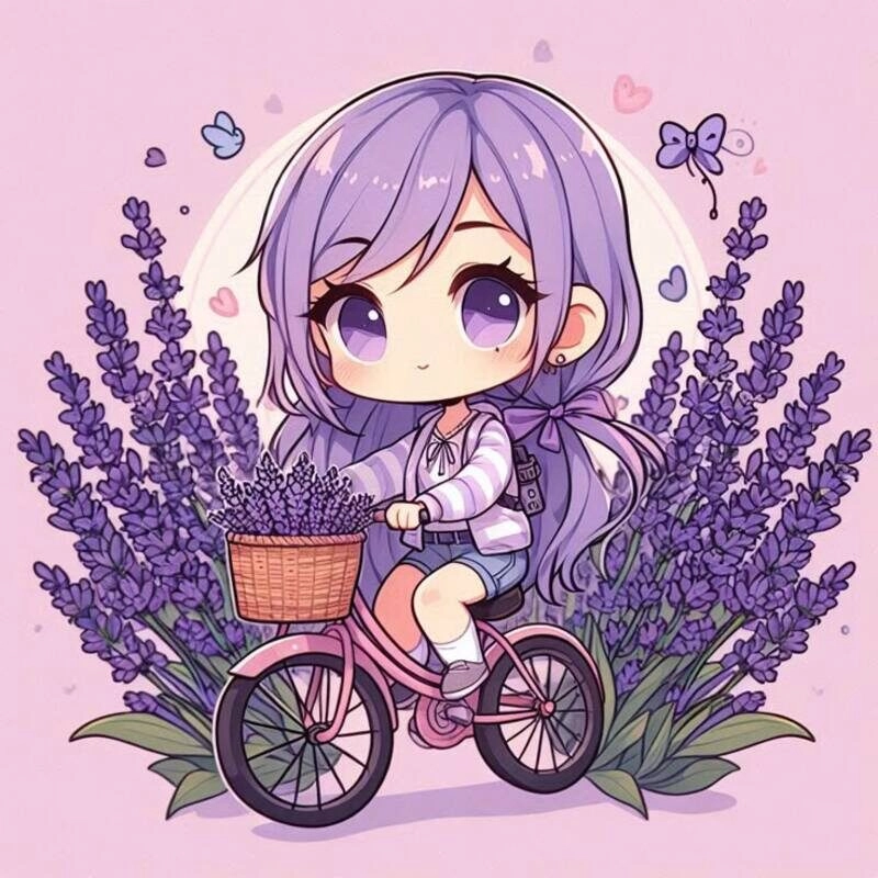 chibi cute girl avatar ảnh anime