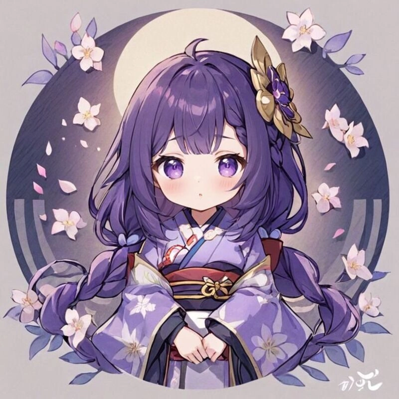 chibi cute girl avatar ảnh anime