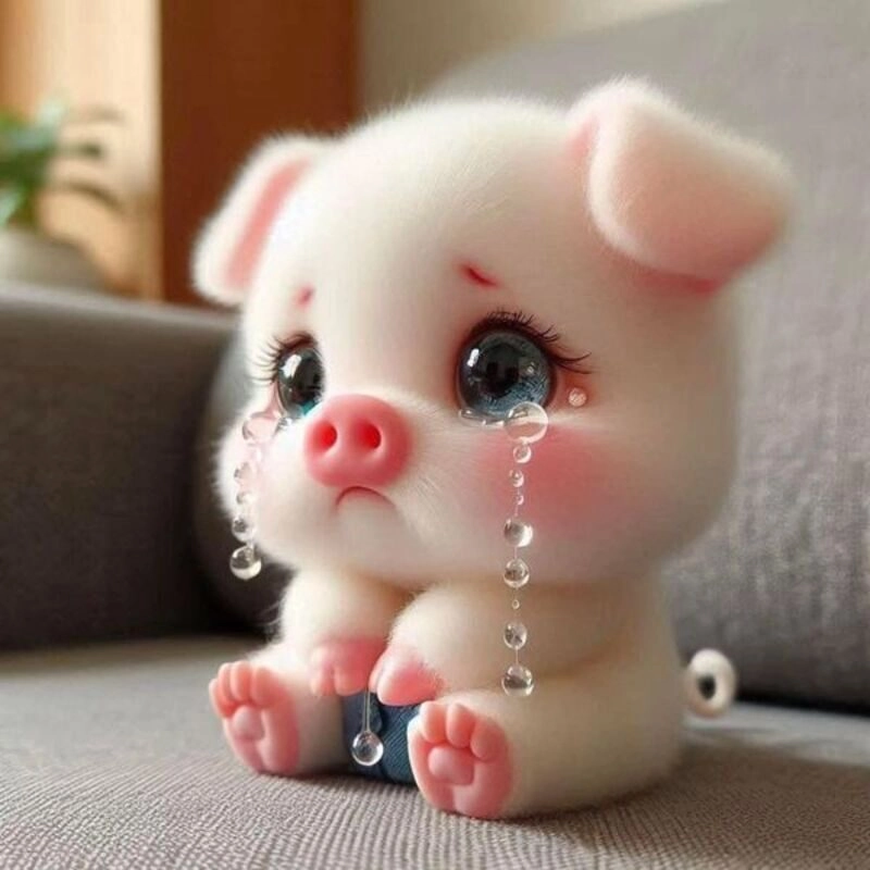 con heo cute