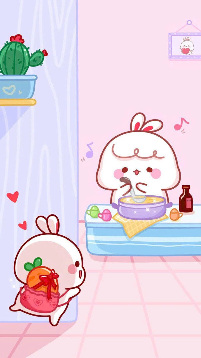 Hình ảnh thỏ siêu cute ca hát