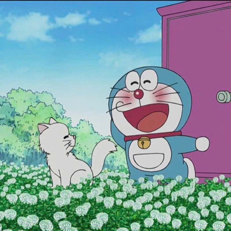 Hình ảnh Doraemon ngại ngùng