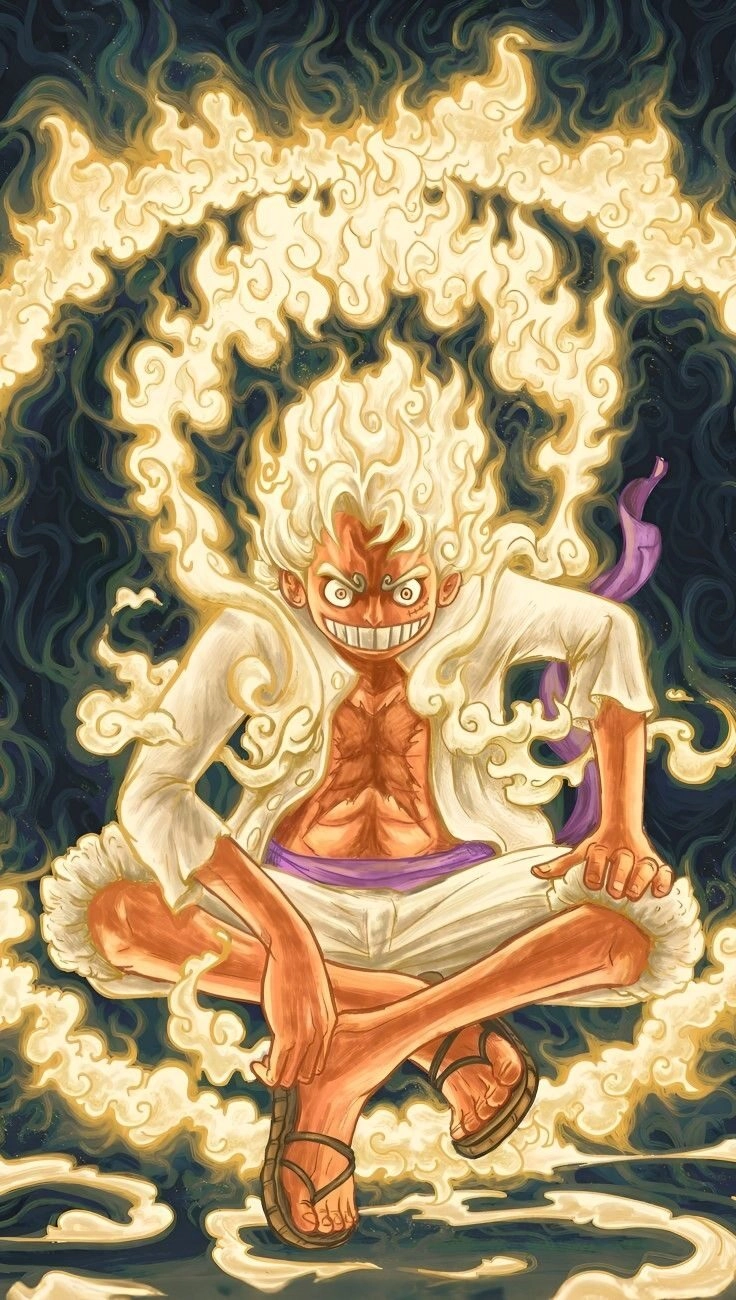 hình nền luffy gear 4