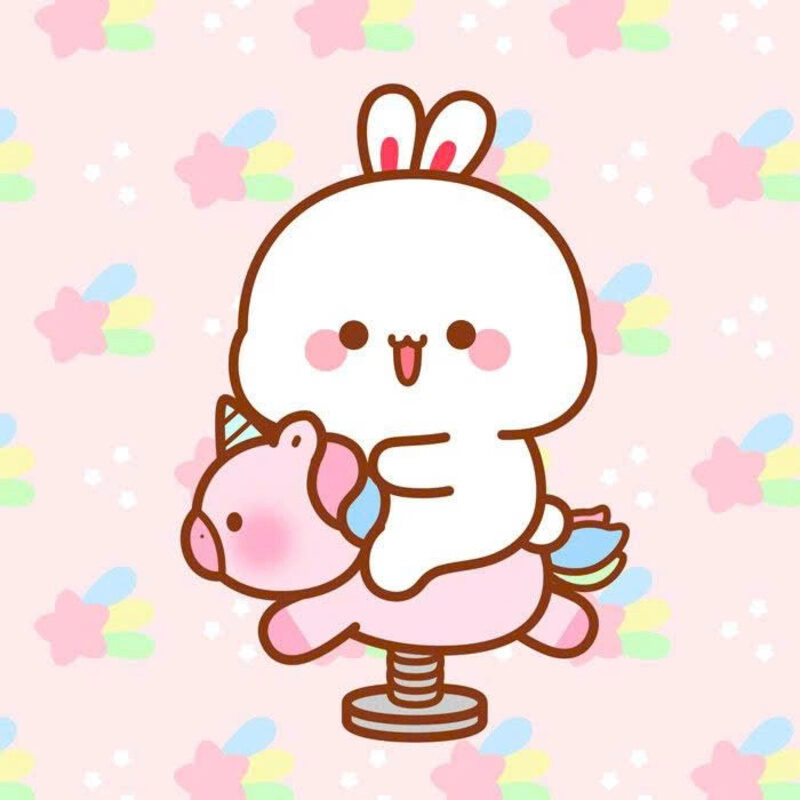 Hình ảnh thỏ siêu cute cưỡi ngựa