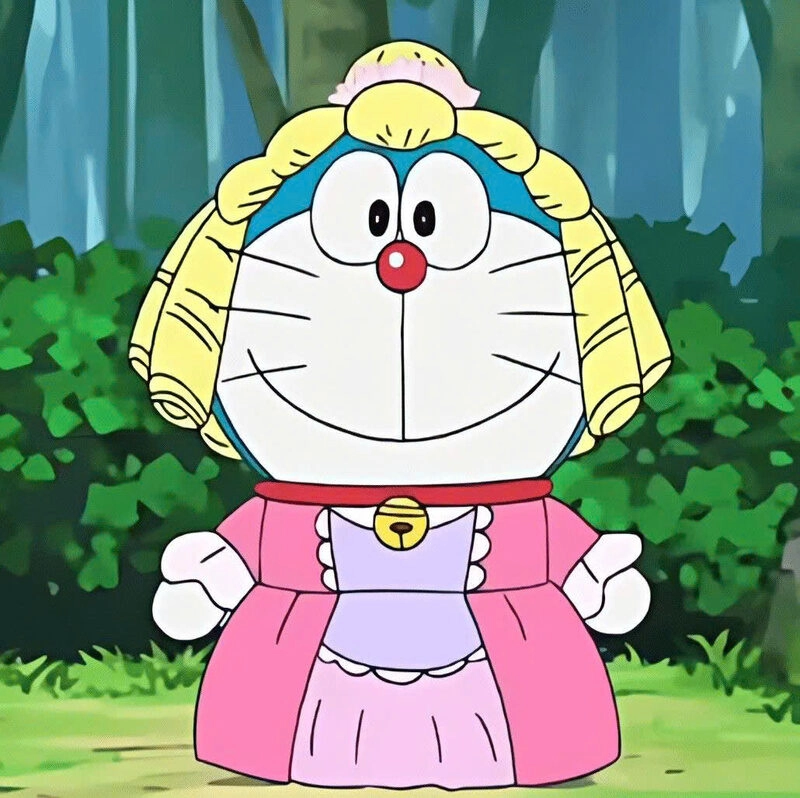 Hình ảnh Doraemon hoá trang cute