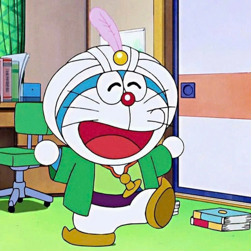 Hình ảnh Doraemon hoá trang cute