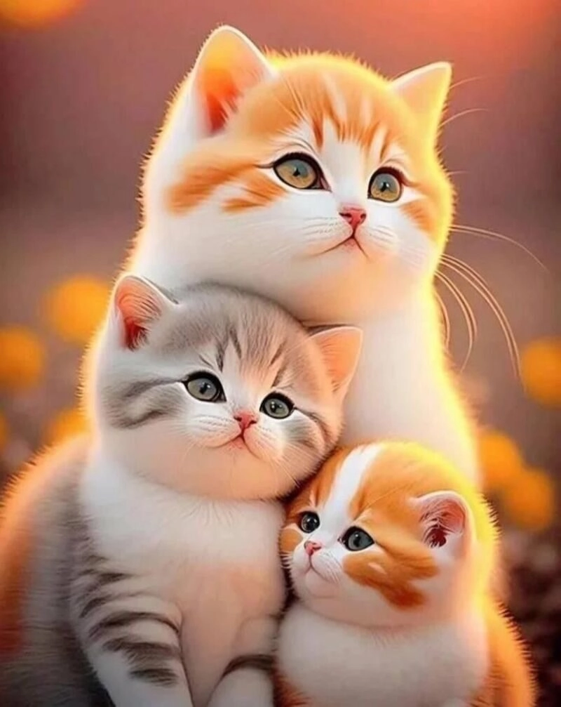mèo 3d