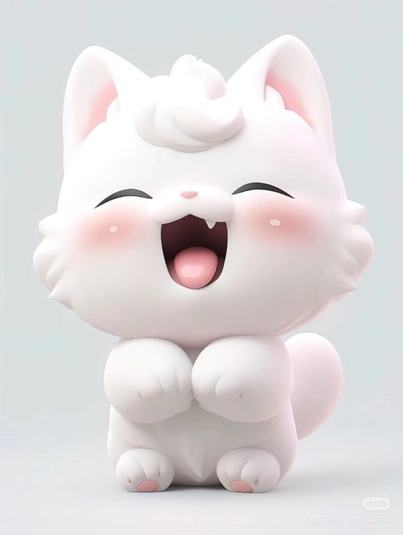 mèo 3d