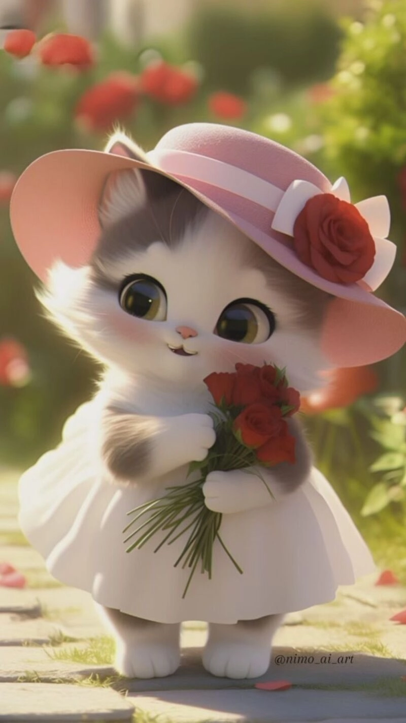 mèo 3d