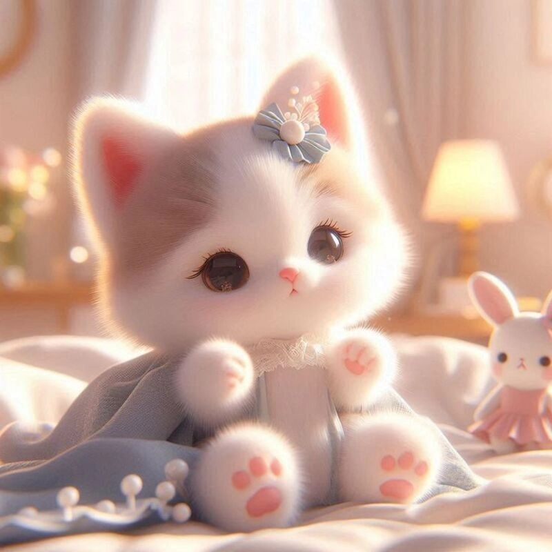 mèo 3d