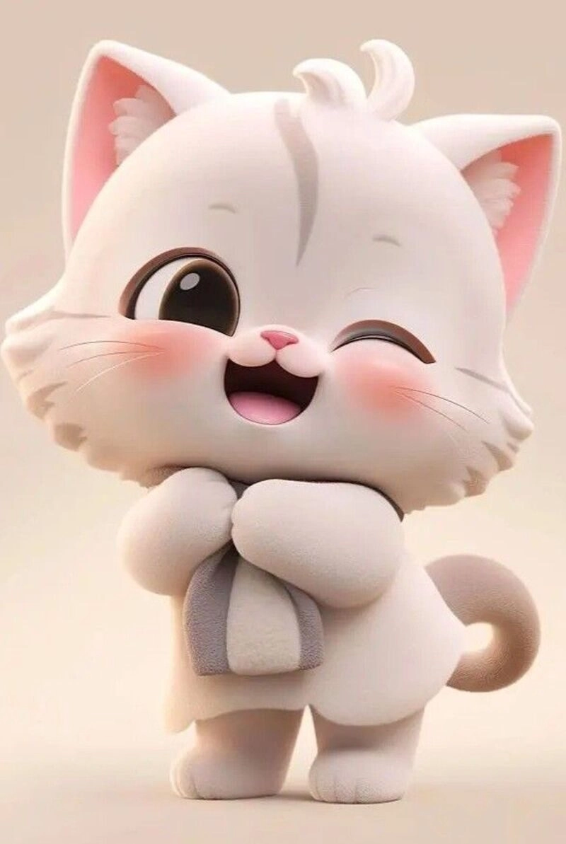 mèo 3d