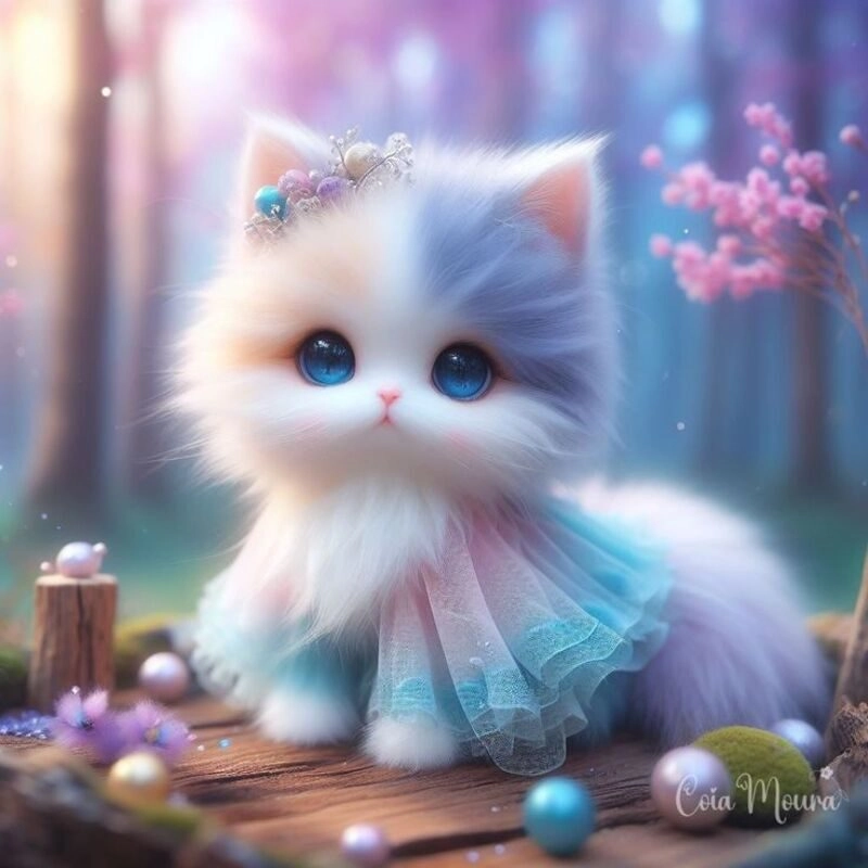mèo 3d