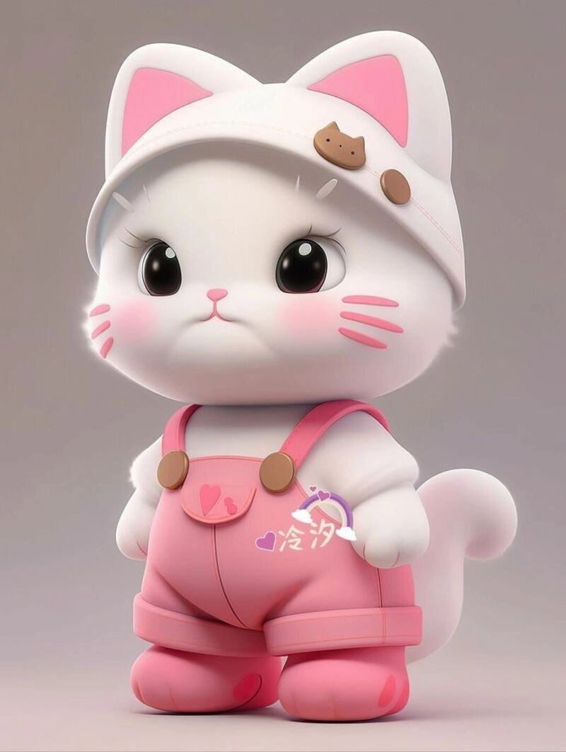 mèo 3d