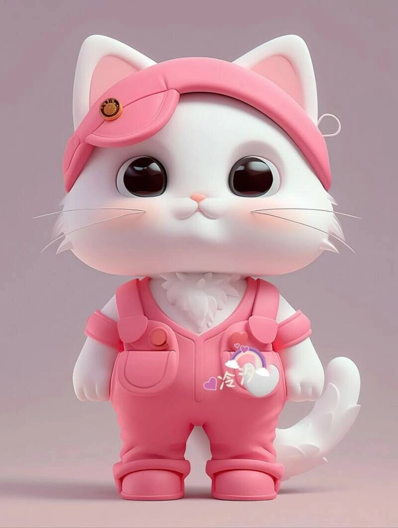 mèo 3d