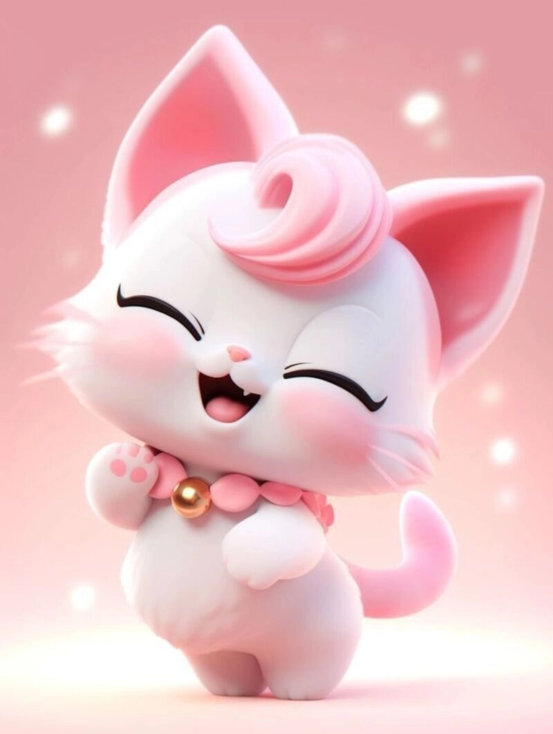 mèo 3d