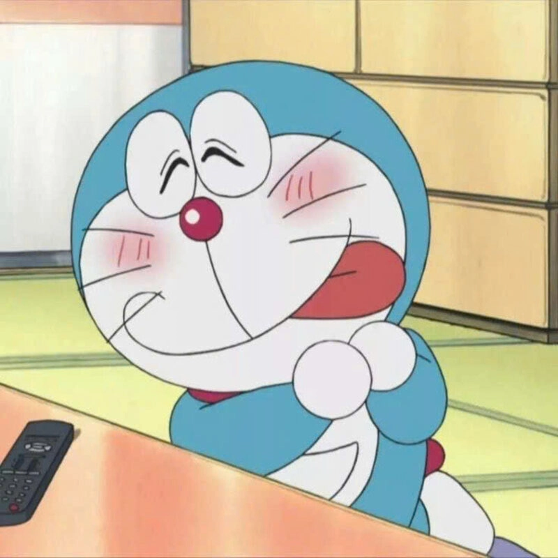 Hình ảnh Doraemon ngại ngùng