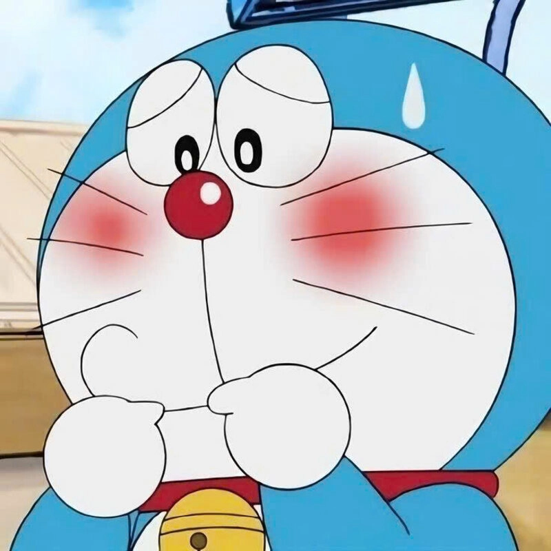 Hình ảnh Doraemon ngại ngùng