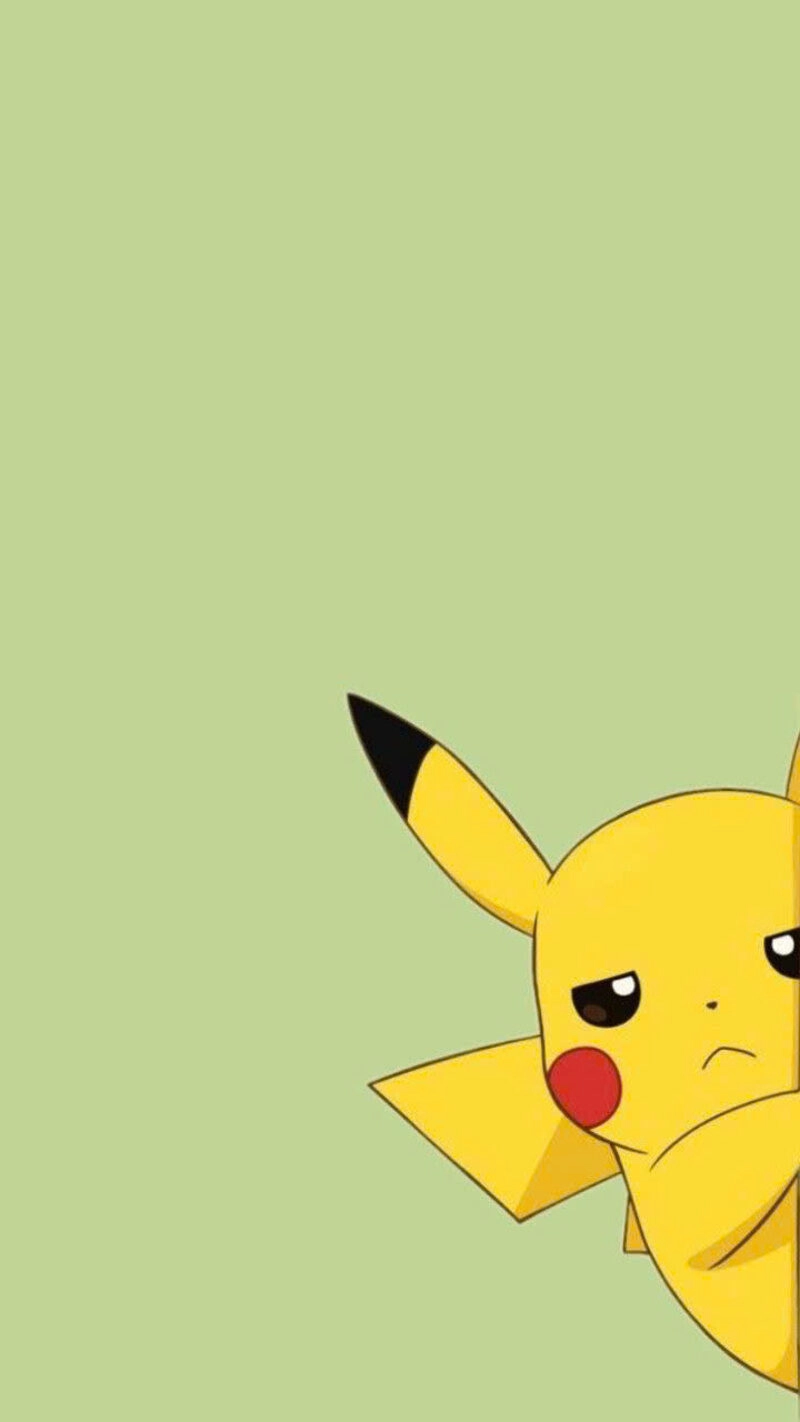 Hình ảnh pikachu cute buồn