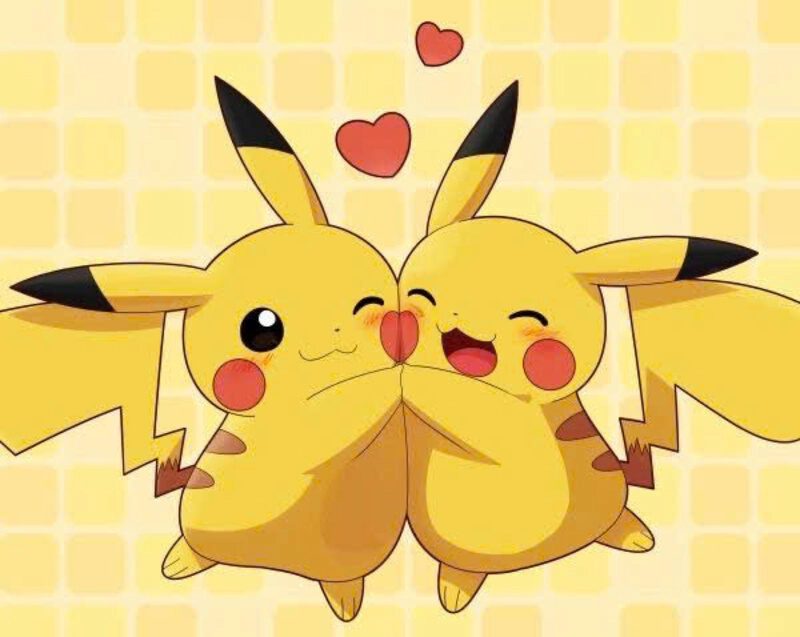 Hình ảnh pikachu cute và bạn