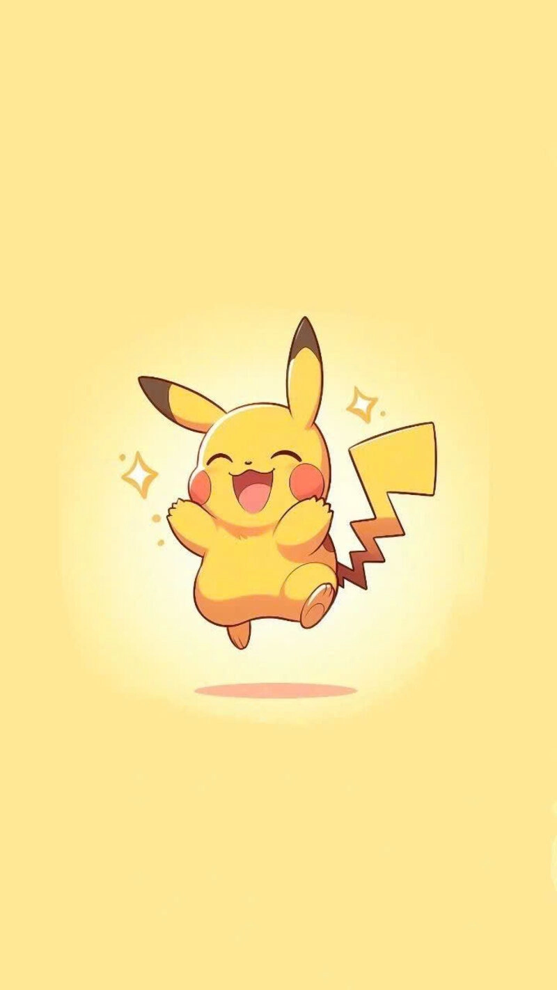 Hình ảnh pikachu cute đầy năng lượng